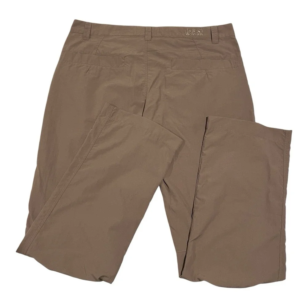 Jack Wolfskin Regular Fit Coupe Normale Pants Men's Size‎ Large Brown